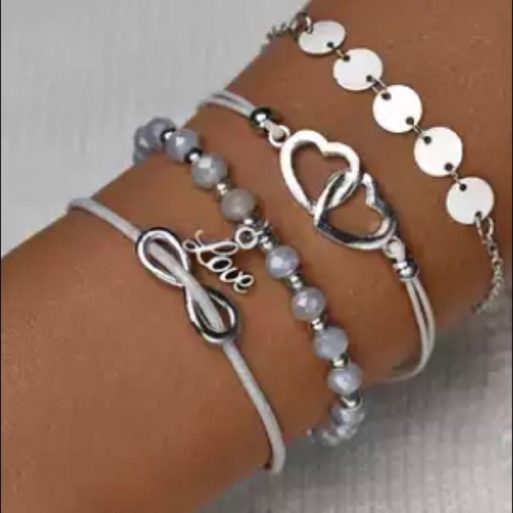 🌺 4Pcs Bracelet Set